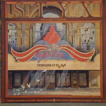 Paradise Theater - Styx (CD - 67) music collectible [Barcode 075026995227] - Main Image 2