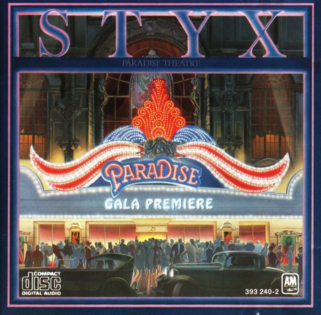 Paradise Theater - Styx (Cassette) music collectible [Barcode 207502132400] - Main Image 1