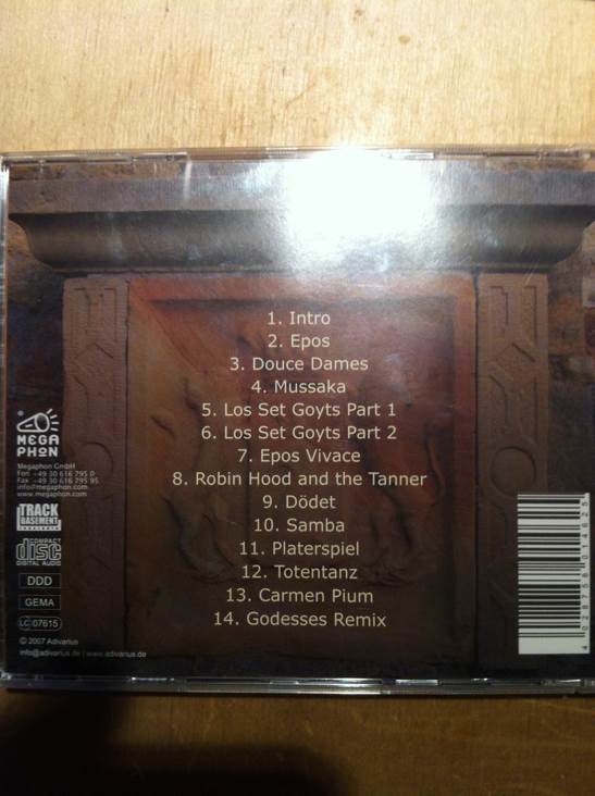 Neue Wege - Adivarius (CD) music collectible [Barcode 4028758014625] - Main Image 2