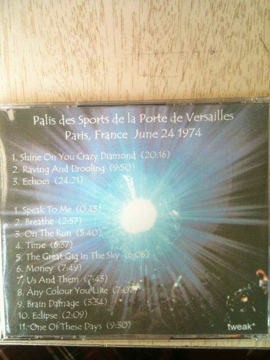 Paris - Pink Floyd (CD) music collectible - Main Image 2