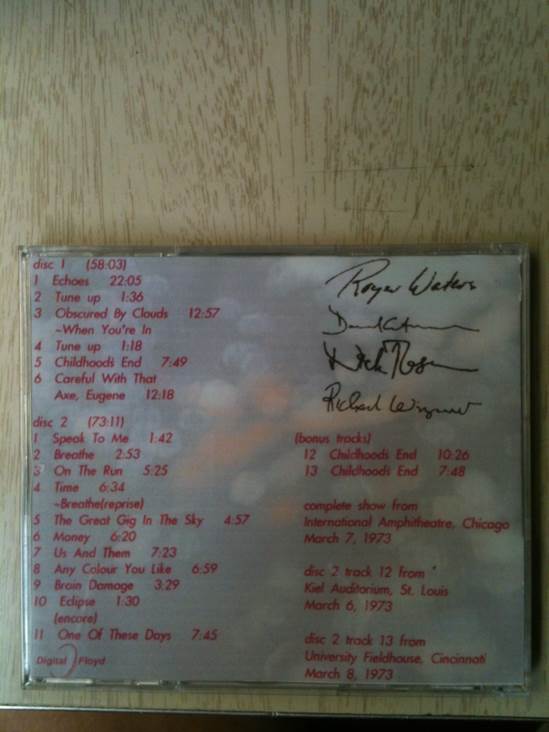 Childhoods End - Pink Floyd (CD) music collectible - Main Image 2