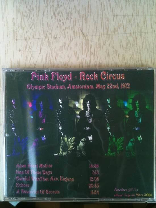 Rock Circus - Pink Floyd (CD) music collectible - Main Image 2