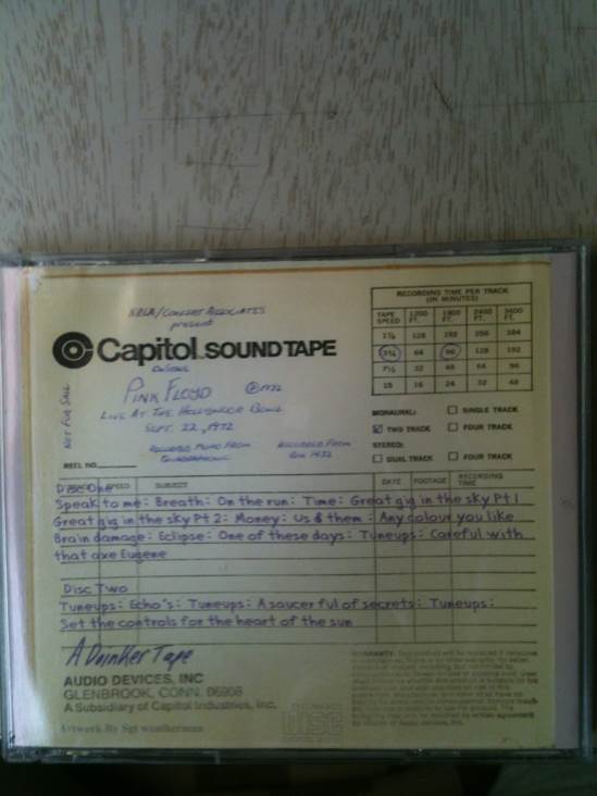 From Box 1432 - Pink Floyd (CD) music collectible - Main Image 2