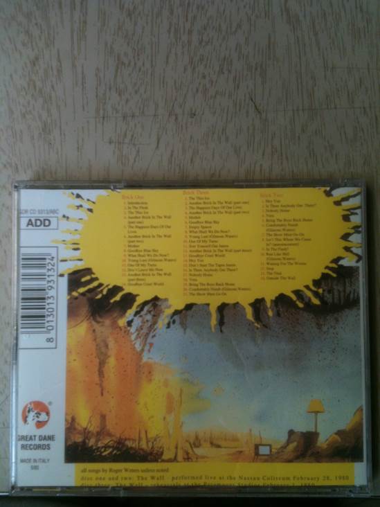 Brick By Brick - Pink Floyd (CD) music collectible - Main Image 2