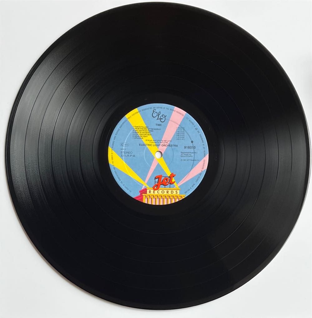 Time - Japanese - Electric Light Orchestra (12” - 44) music collectible [Barcode 889853123315] - Main Image 4