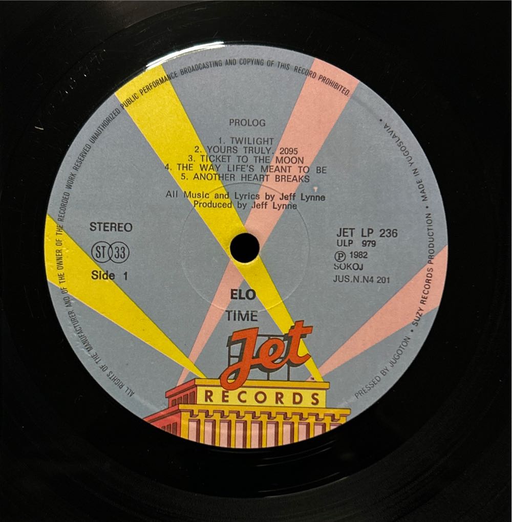 Time - Electric Light Orchestra (12” - 36) music collectible - Main Image 3