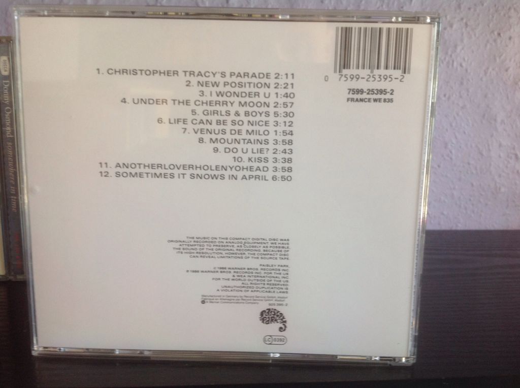 Parade - Prince (CD - 41) music collectible - Main Image 2