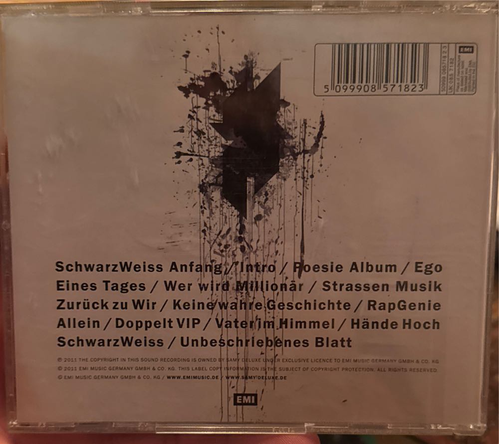SchwarzWeiss - Samy Deluxe (CD) music collectible [Barcode 5099908571823] - Main Image 2