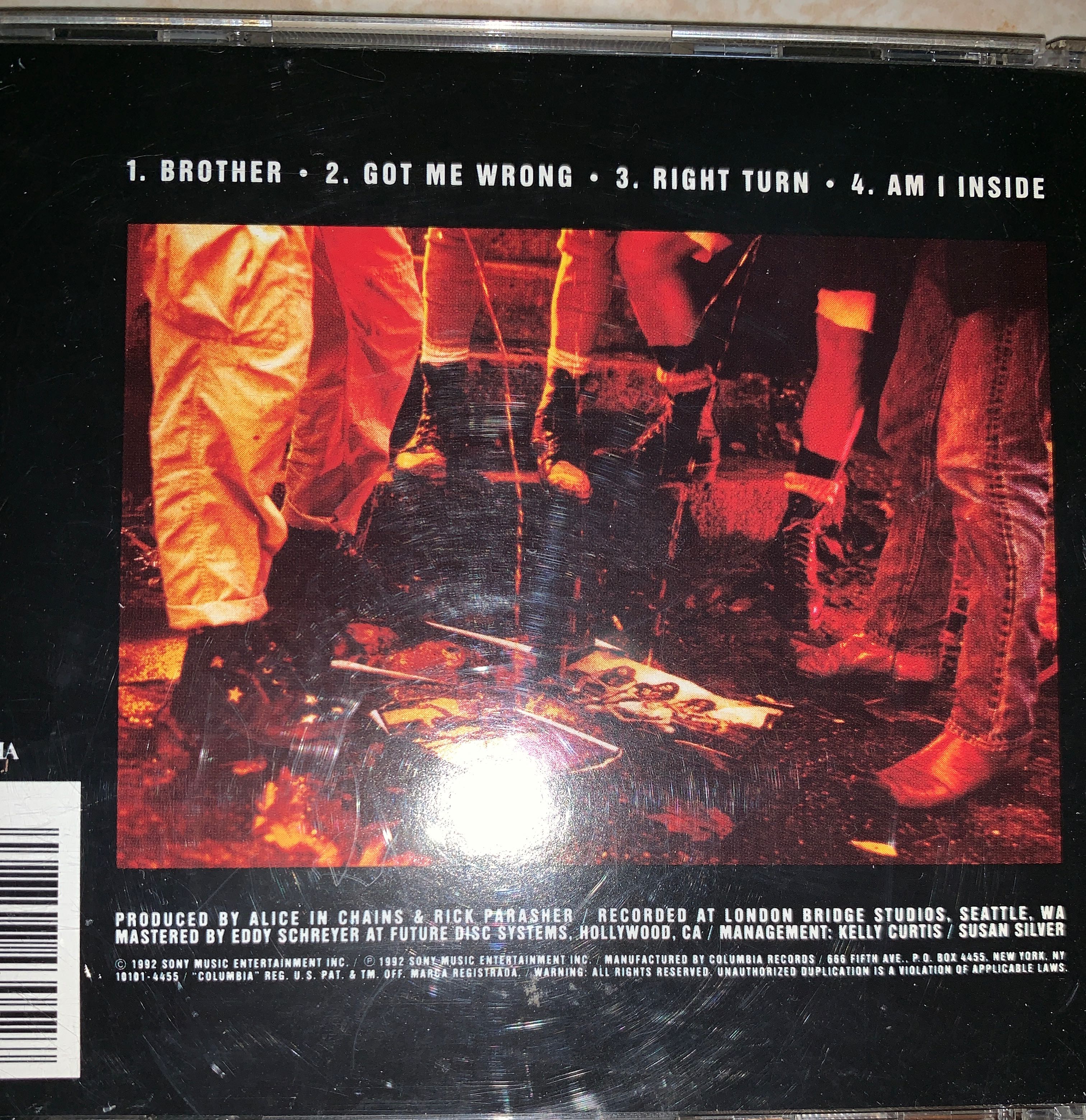 Sap - Alice In Chains (CD) music collectible [Barcode 098707430527] - Main Image 2