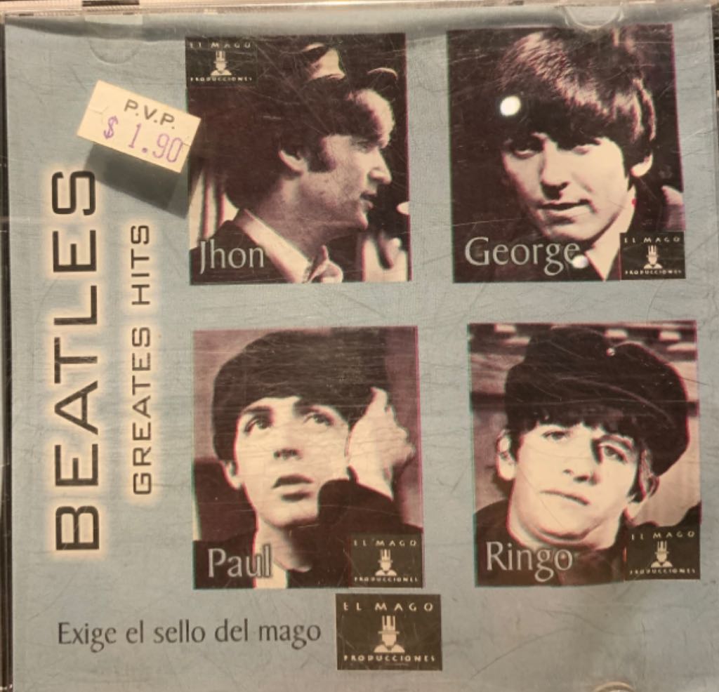 Beatles Greatest Hits - Beatles (CD) music collectible - Main Image 1