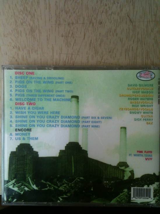 Fort Worth 77 - Pink Floyd (CD) music collectible - Main Image 2