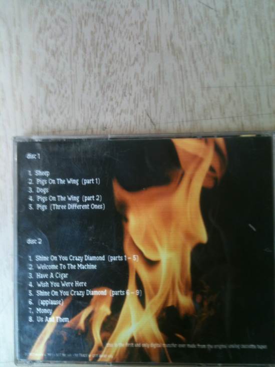 Iron Pigs On Fire - Pink Floyd (RoIO) (CD) music collectible - Main Image 2