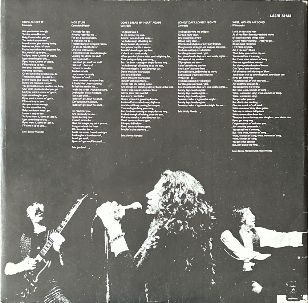 Come An’ Get It - Whitesnake (CD) music collectible - Main Image 3