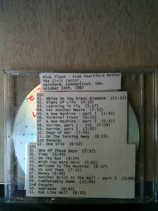 Atom Heartford Mother - Pink Floyd (CD) music collectible - Main Image 2