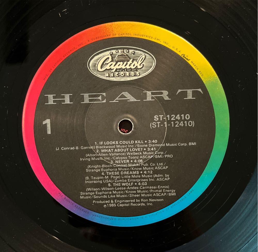 Heart - Heart (12” - 40) music collectible - Main Image 3