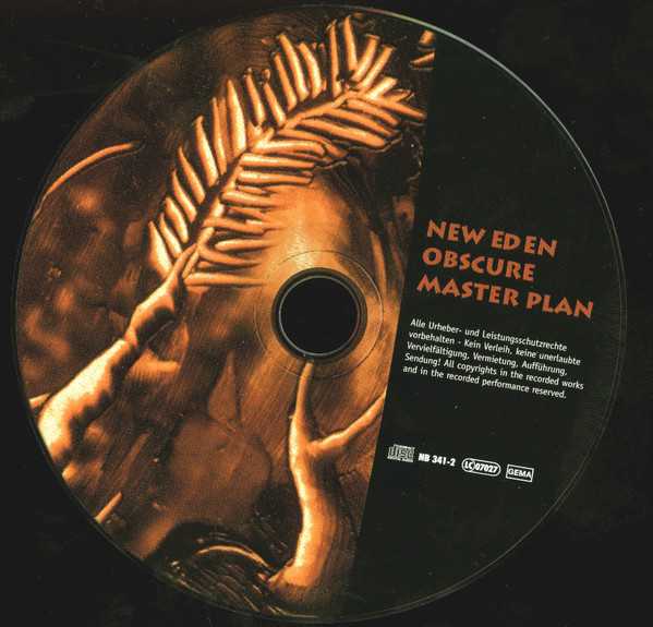 Obscure Master Plan - New Eden (CD - 50) music collectible [Barcode 727361634124] - Main Image 4