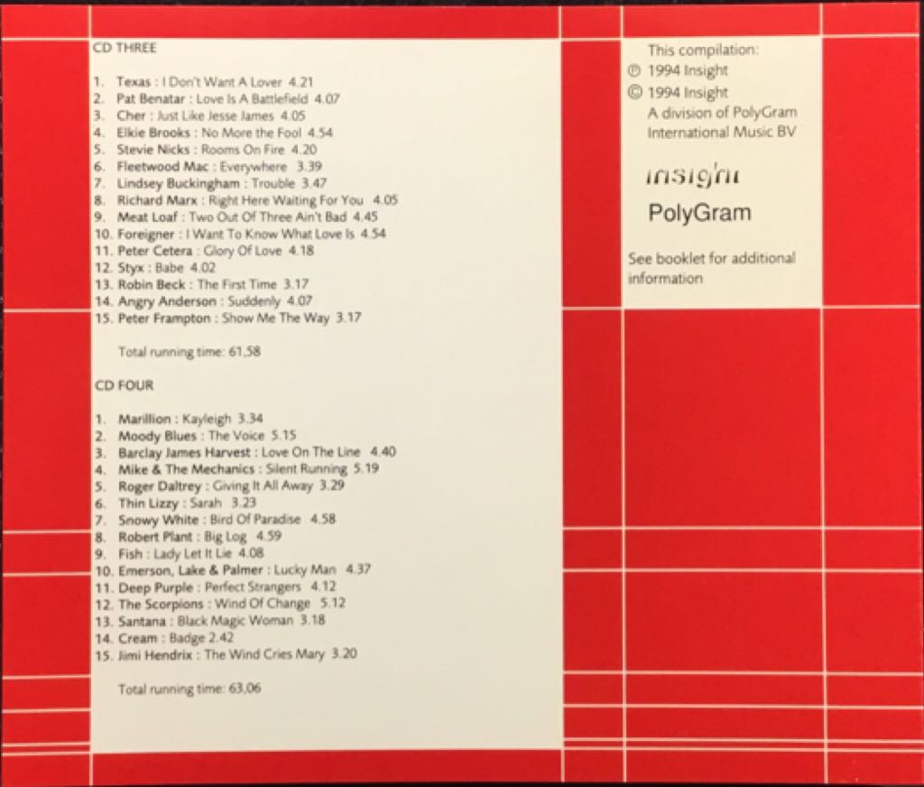 Burning Heart CD2 - Verzamel Alg (CD - 125) music collectible - Main Image 2