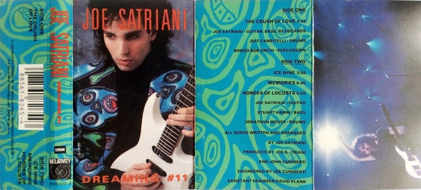 Dreaming #11 - Joe Satriani (Cassette) music collectible [Barcode 088561826543] - Main Image 3