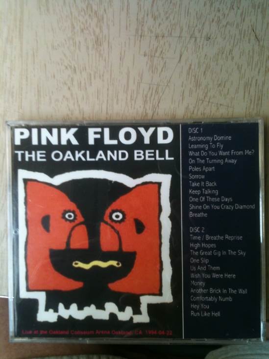 Thhe Oakland Bell - Pink Floyd (CD) music collectible - Main Image 2