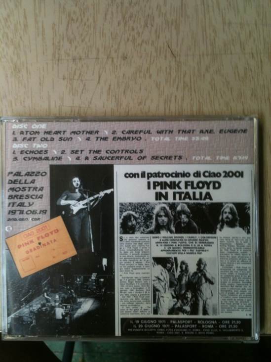 Brescia - Pink Floyd (CD) music collectible - Main Image 2
