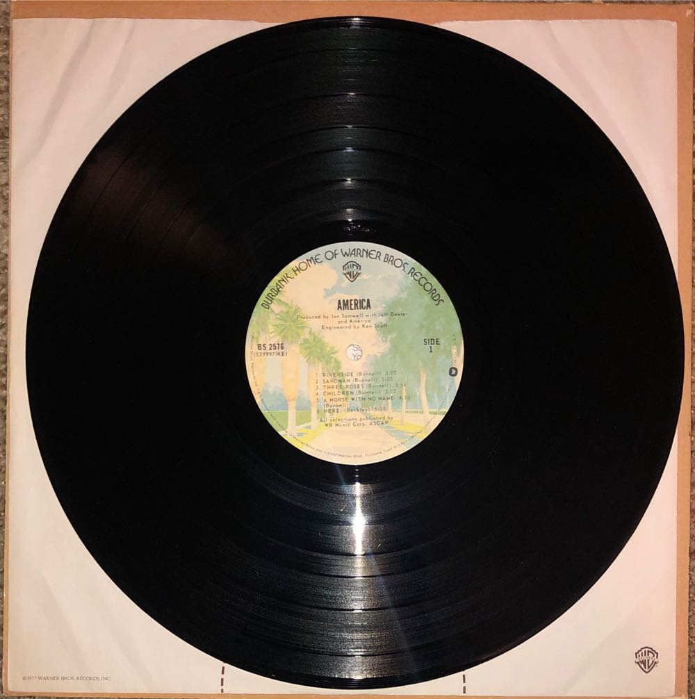 America - America (12” - 46) music collectible - Main Image 4