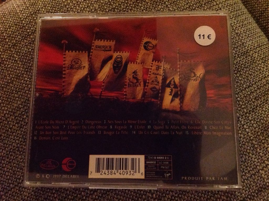 L’Ecole Du Micro D’Argent - IAM (CD) music collectible [Barcode 724384409326] - Main Image 2