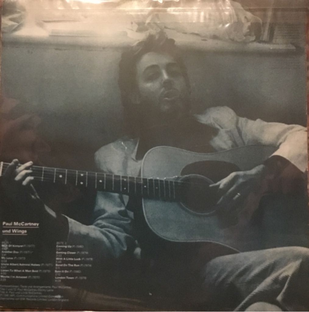 Paul McCartney Und Wings - Paul McCartney und Wings (12”) music collectible - Main Image 2