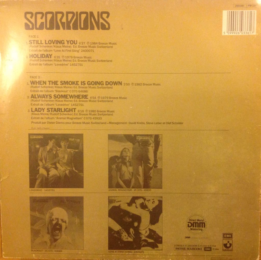 Gold Ballads - Scorpions (FLAC - 29) music collectible - Main Image 2