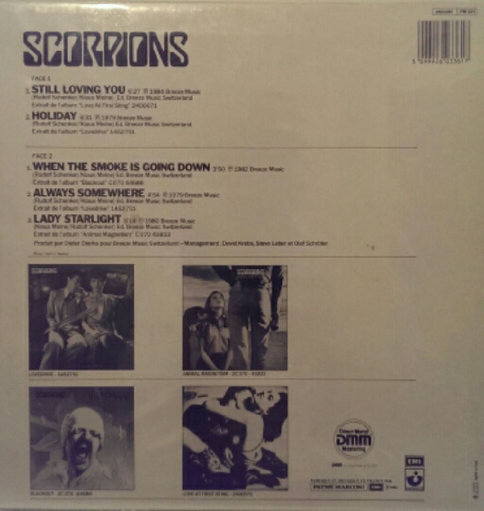 Gold Ballads - Scorpions (12” - 29) music collectible - Main Image 2