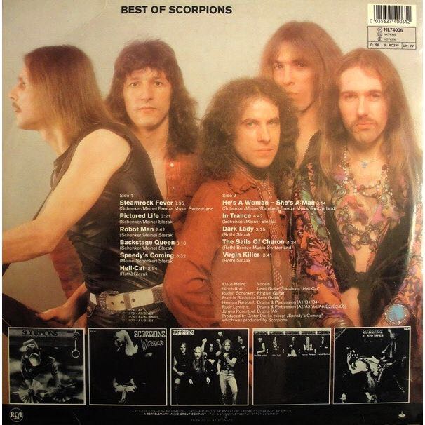 Best Of - Scorpions (12”) music collectible - Main Image 2