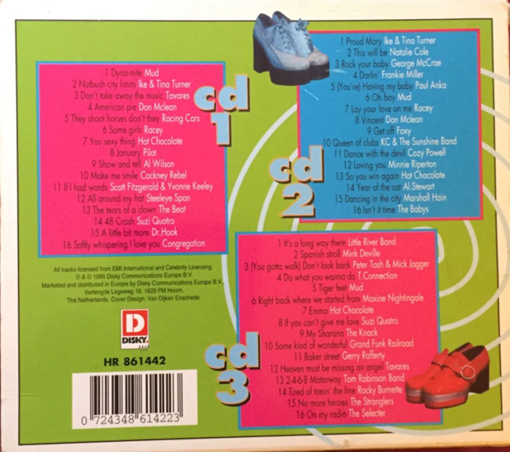 Sensational 70’s - Various (CD) music collectible [Barcode 724348614223] - Main Image 2