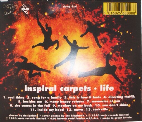Life - Inspiral Carpets (CD) music collectible [Barcode 5016025650088] - Main Image 2