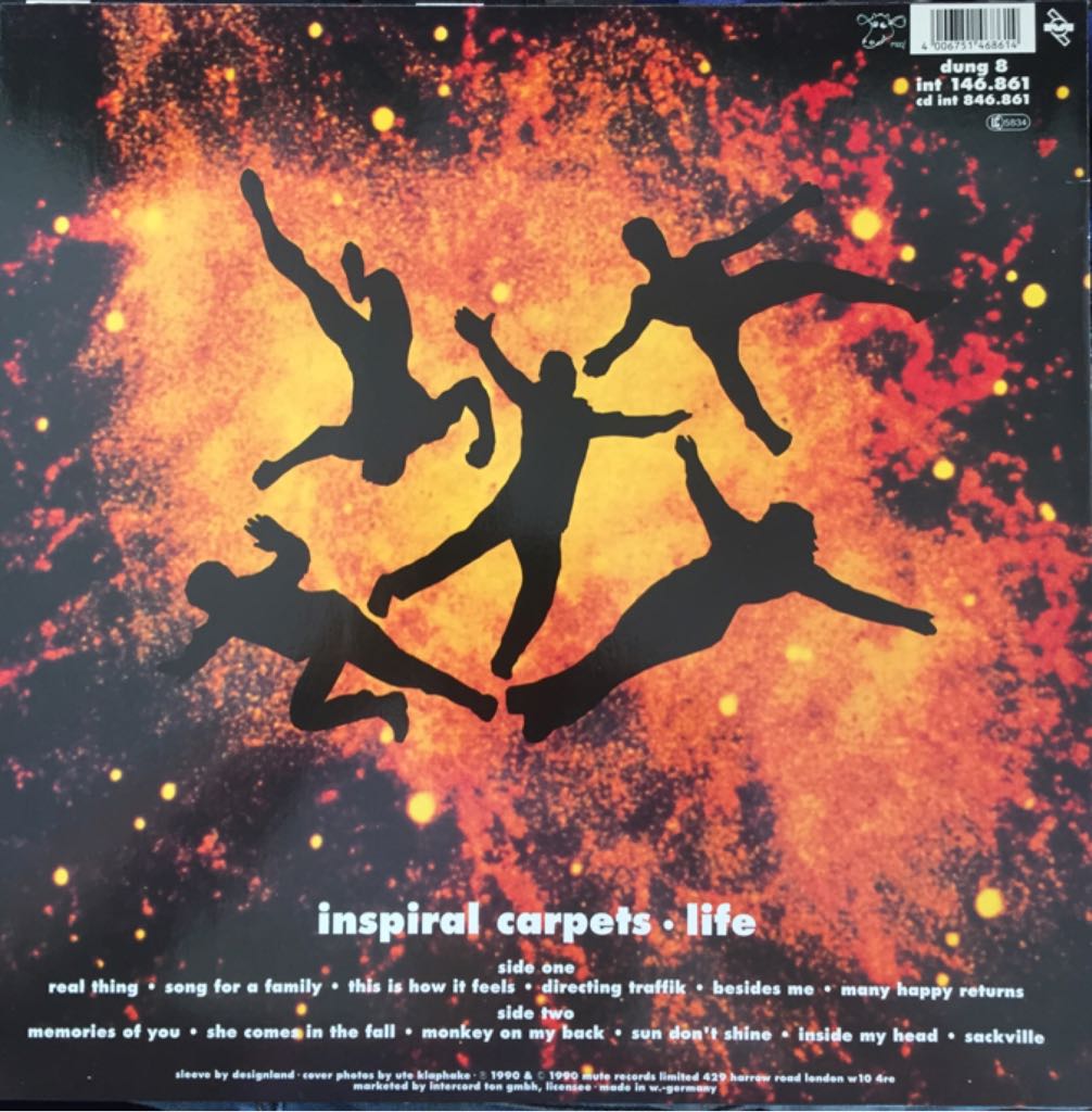 Life - Inspiral Carpets (12”) music collectible - Main Image 2