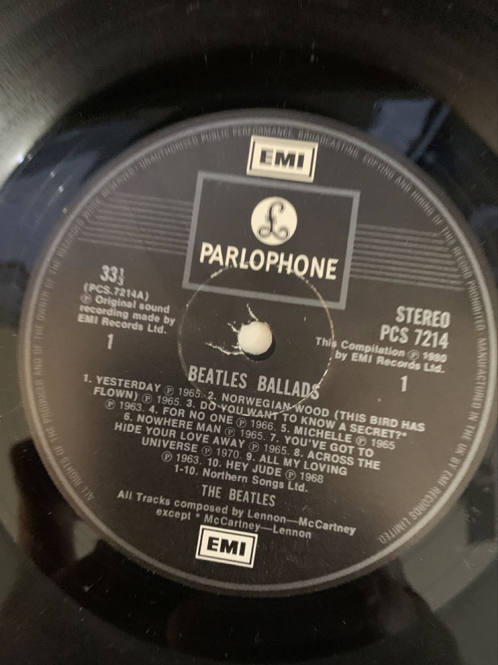 Beatles R Ballads - Beatles, The (12”) music collectible - Main Image 3