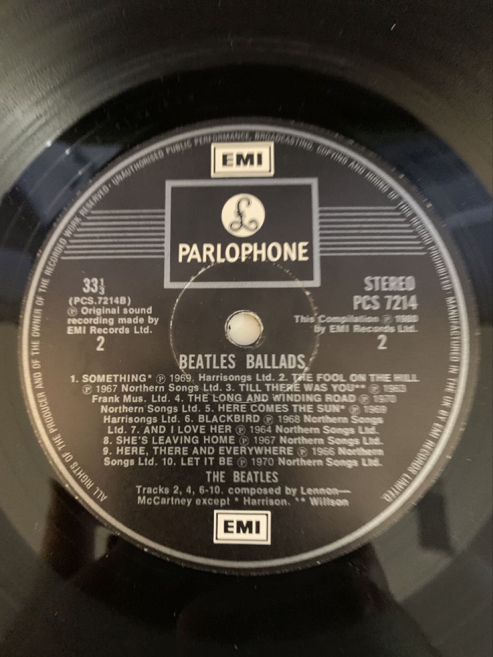 Beatles R Ballads - Beatles, The (12”) music collectible - Main Image 4