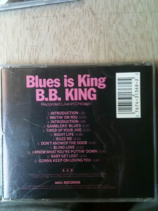 Blues Is King - B.B. King (CD) music collectible - Main Image 2