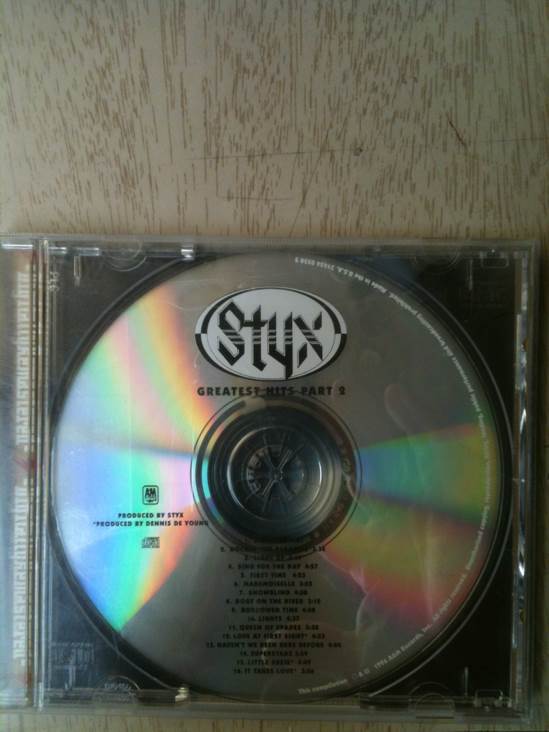 Greatest Hits Part 2 - Styx (CD) music collectible - Main Image 1