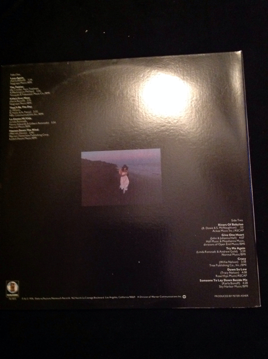 Hasten Down The Wind - Linda Ronstadt (12” - 4151) music collectible - Main Image 2