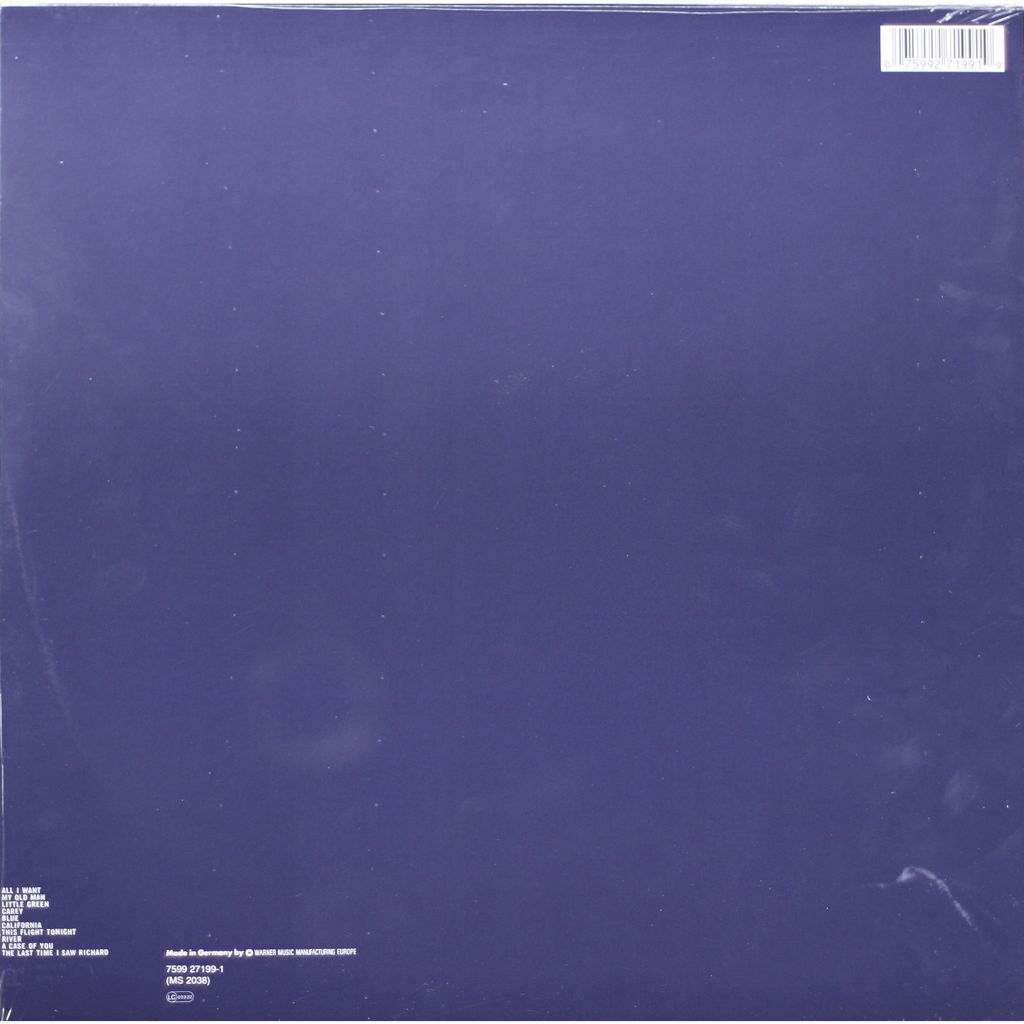 Blue - Mitchell Joni (12”) music collectible - Main Image 2