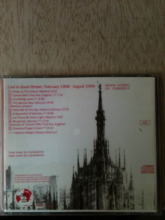 More Relics - Pink Floyd (CD) music collectible - Main Image 2