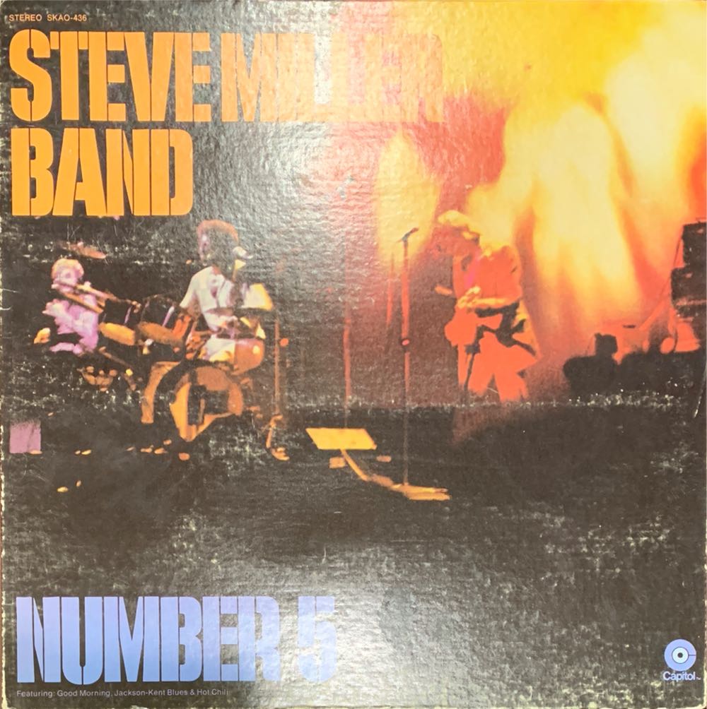 Number 5 - Miller Band, Steve (12” - 36) music collectible - Main Image 2