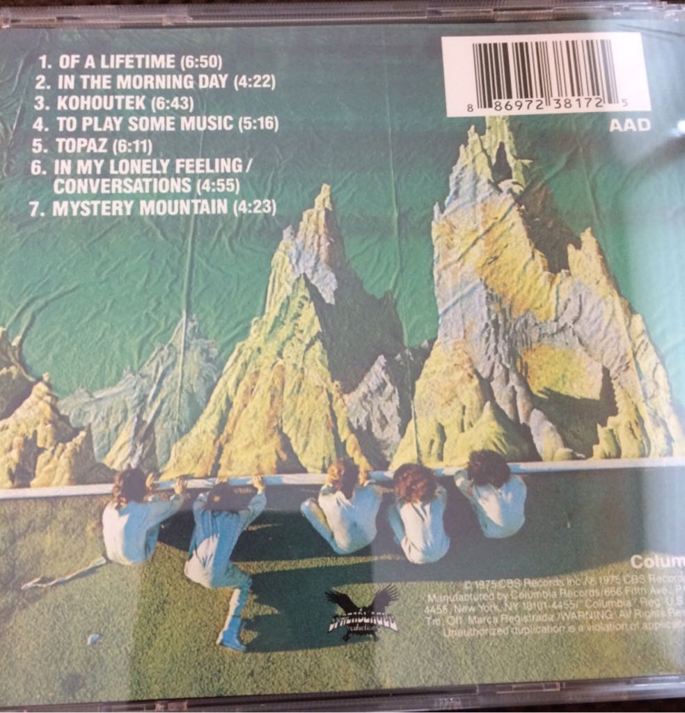 Journey - Journey (CD - 37) music collectible [Barcode 886972381725] - Main Image 2