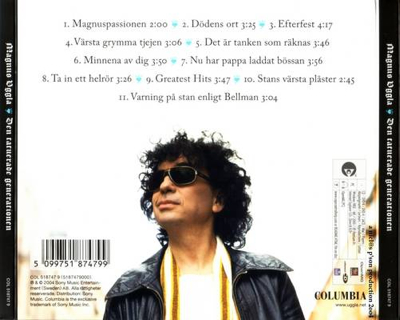 Den Tatuerade Generationen - Magnus Uggla (CD) music collectible - Main Image 2