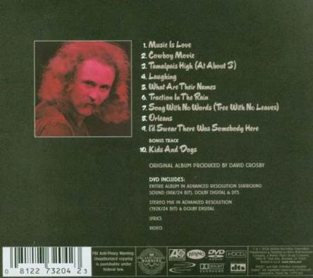 If I Could Only Remember My Name - Crosby, David (DVD-A - 38) music collectible [Barcode 081227320423] - Main Image 2