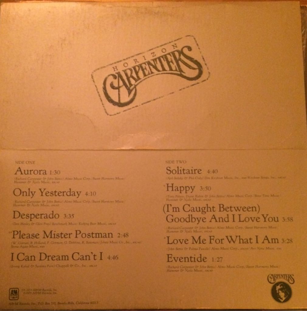 Horizon - Carpenters music collectible - Main Image 2