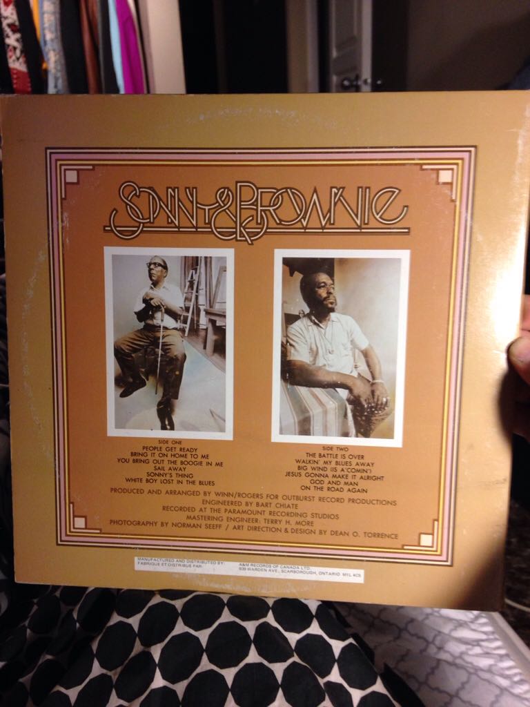 Sonny & Brownie - Sonny Terry & Brownie McGhee (12”) music collectible - Main Image 2
