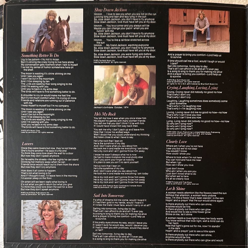 Clearly Love - Newton-John, Olivia (12”) music collectible - Main Image 3