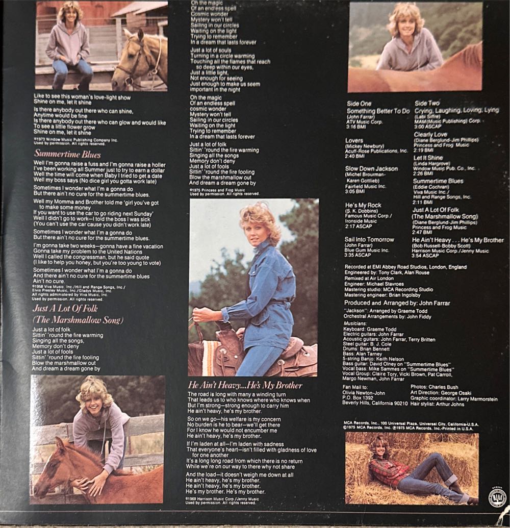 Clearly Love - Newton-John, Olivia (12”) music collectible - Main Image 4