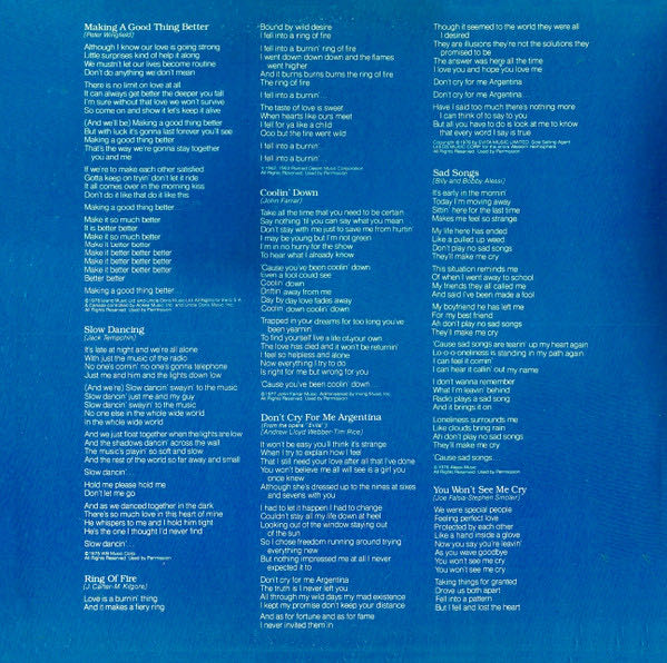 Making A Good Thing Better - Olivia Newton-John (12” - 42) music collectible - Main Image 3