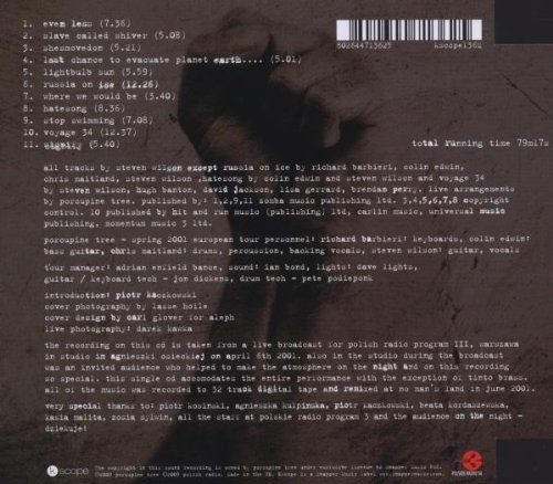 Warszawa - Porcupine Tree (CD - 7919) music collectible [Barcode 636551289221] - Main Image 2